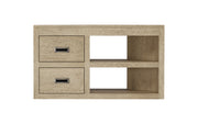 Brahm: Mango Wood 2 Drawer Corner TV Unit