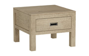 Smriti: Mango Wood 1 Drawer Side Table