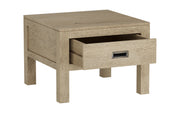 Smriti: Mango Wood 1 Drawer Side Table