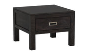 Smriti: Mango Wood 1 Drawer Side Table
