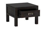 Smriti: Mango Wood 1 Drawer Side Table