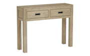 Siddhi: Mango Wood 2 Drawer Console Table