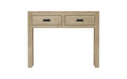 Siddhi: Mango Wood 2 Drawer Console Table