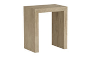 Zikr: Mango Wood Cube Tables Set of Two Nested Tables