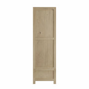 Ruchira: Mango Wood Two-Part Wardrobe, 2 Doors, 1 Drawer Base
