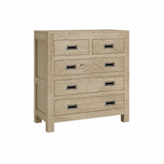 Kavya: Mango Wood 5-Drawer Cabinet