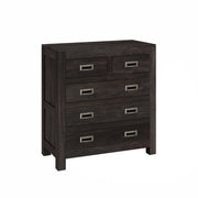 Kavya: Mango Wood 5-Drawer Cabinet