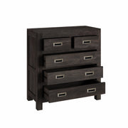 Kavya: Mango Wood 5-Drawer Cabinet