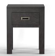 Ekam: Mango Wood 1-Drawer Side Table