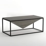 Diksha: Mango Wood & Iron Coffee Table