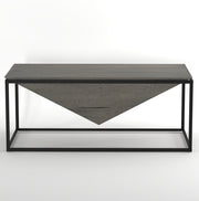 Diksha: Mango Wood & Iron Coffee Table