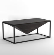 Diksha: Mango Wood & Iron Coffee Table