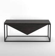 Diksha: Mango Wood & Iron Coffee Table