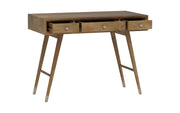 Samvit: Mango Wood Study Table With 3 Drawer