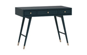 Samvit: Mango Wood Study Table With 3 Drawer