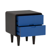 Isha: Mango Wood 2 Tone 2 Drawer Bed Side