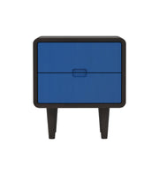 Isha: Mango Wood 2 Tone 2 Drawer Bed Side