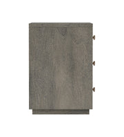 Manjari: Mango Wood 3 Drawer Bed Side