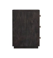 Manjari: Mango Wood 3 Drawer Bed Side