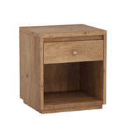 Dhairya: Mango Wood 1 Drawer Bed Side
