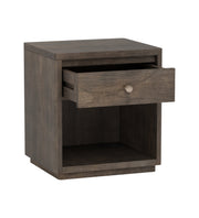 Dhairya: Mango Wood 1 Drawer Bed Side