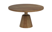 Ritu: Mango Wood 4 Seater Round Dining Table