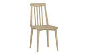 Dama: Mango Wood Dining Chair With Wood Bars