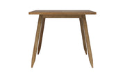 Rasavati: Mango Wood 6 Seater Dining Table With Cone Legs