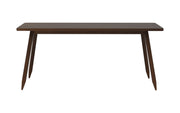 Rasavati: Mango Wood 6 Seater Dining Table With Cone Legs