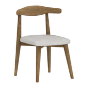 Upavistha: Mango Wood Dining Chair Cone Legs