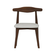 Upavistha: Mango Wood Dining Chair Cone Legs