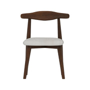 Upavistha: Mango Wood Dining Chair Cone Legs