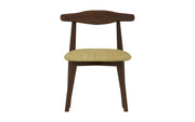 Upavistha: Mango Wood Dining Chair Cone Legs