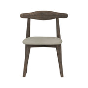 Upavistha: Mango Wood Dining Chair Cone Legs