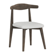 Upavistha: Mango Wood Dining Chair Cone Legs