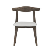 Upavistha: Mango Wood Dining Chair Cone Legs