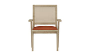Paryanka: Mango Wood Dining Chair With Cane