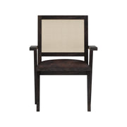 Paryanka: Mango Wood Dining Chair With Cane