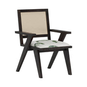 Paryanka: Mango Wood Dining Chair With Cane