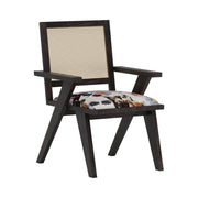 Paryanka: Mango Wood Dining Chair With Cane