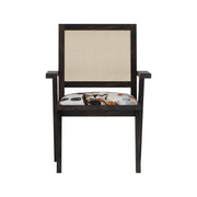 Paryanka: Mango Wood Dining Chair With Cane