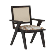 Paryanka: Mango Wood Dining Chair With Cane