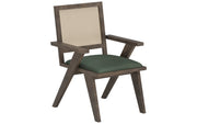 Paryanka: Mango Wood Dining Chair With Cane