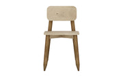Dyuti: Mango Wood 2 Tone Dining Chair