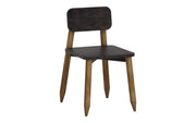 Dyuti: Mango Wood 2 Tone Dining Chair