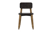 Dyuti: Mango Wood 2 Tone Dining Chair