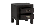 Nishtha: Mango Wood 2 Drawer Bed Side