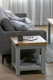 Anubhuti French Grey: Lamp Table