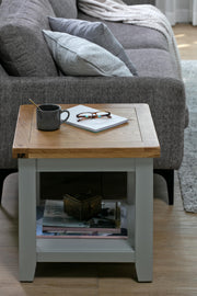 Anubhuti French Grey: Lamp Table