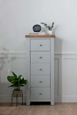 Anubhuti French Grey: Chest of Drawer